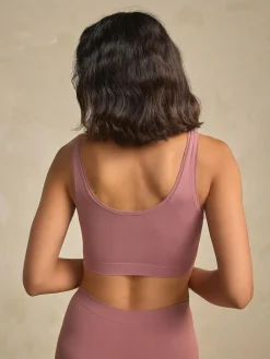 Sale Next N.Premium Super Soft Seamless Crop Bra Pink