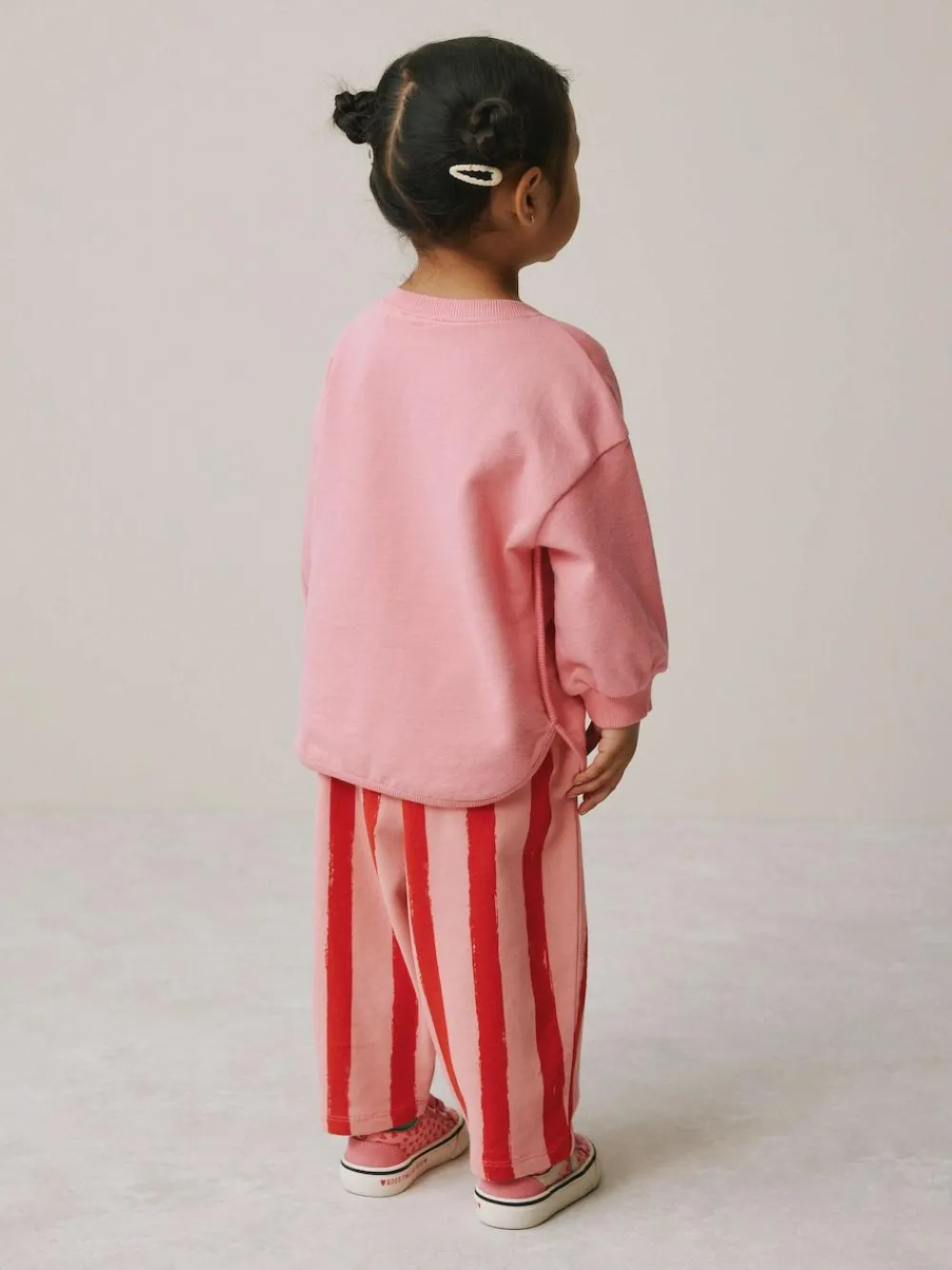 Next Long Sleeve Top and Barrel Trousers Set (3mths-7yrs)^ Baby Girls|Sweatshirts & Hoodies