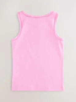 Next Pink Peppa Pig 3 Pack Classic Vests (1.5-8yrs)^ Nightwear|Underwear