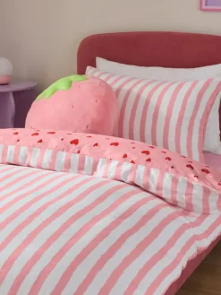 Best Next Pink Red Hearts Duvet Cover and Pillowcase Set