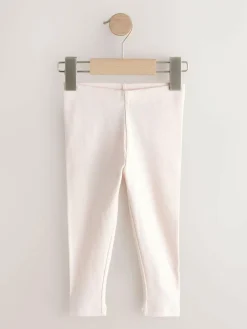 Next Pink Ribbed Leggings 5 Pack (3mths-7yrs)^ Newborn Clothing|Pants & Leggings