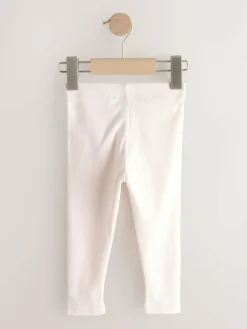 Next Pink Ribbed Leggings 5 Pack (3mths-7yrs)^ Newborn Clothing|Pants & Leggings