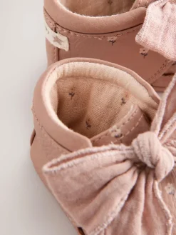 Discount Next Baby Floral Print Boots (0-18mths) Pink Rust