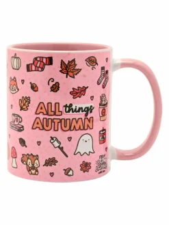 Next Pink Sam Jayne All Things Autumn Mug Set^ Mugs & Cups