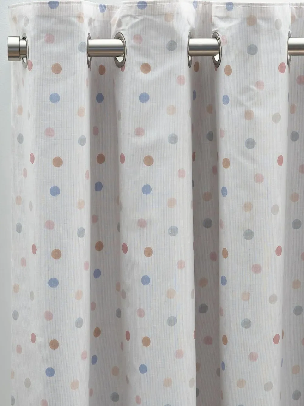 Next Pink Scandi Spot Eyelet Blackout Curtains^ Curtains & Blinds
