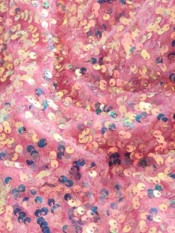 Next Pink Sequin Super Soft Fleece Throw Blanket