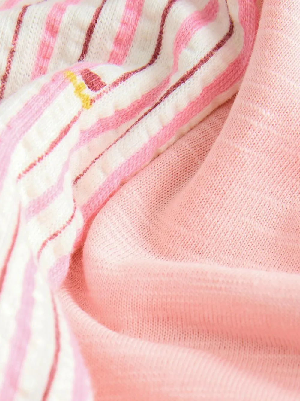 Next Pink Short Sleeve Peplum T-Shirt and Wide Leg Trousers Set (3mths-7yrs)^ Newborn Clothing|Baby Girls