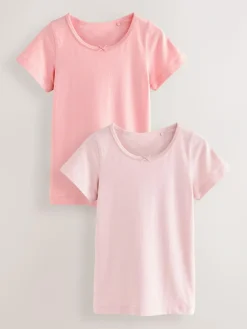 Next Short Sleeve Vests 2 Pack (1.5-12yrs)^ Tops|Underwear