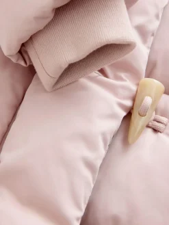 Next Pink Shower Resistant Padded Duffle Coat (3-13yrs)^ Jackets & Coats|Snowsuits & Coats