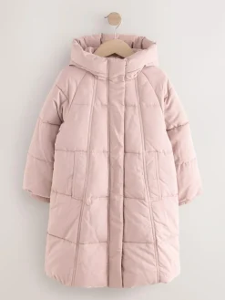 New Next Shower Resistant Padded Coat (3-16yrs) Pink