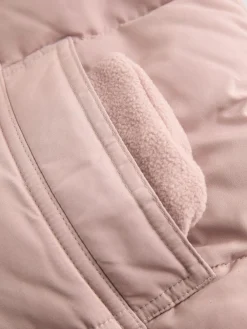 New Next Shower Resistant Padded Coat (3-16yrs) Pink