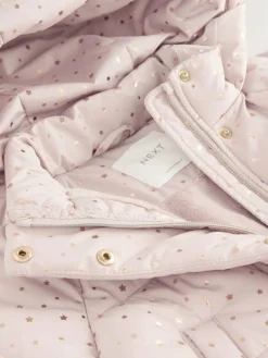 Next Shower Resistant Padded Coat With Frill Hem (3mths-7yrs)^ Baby Winter Clothing|Coats, Jackets & Pramsuits