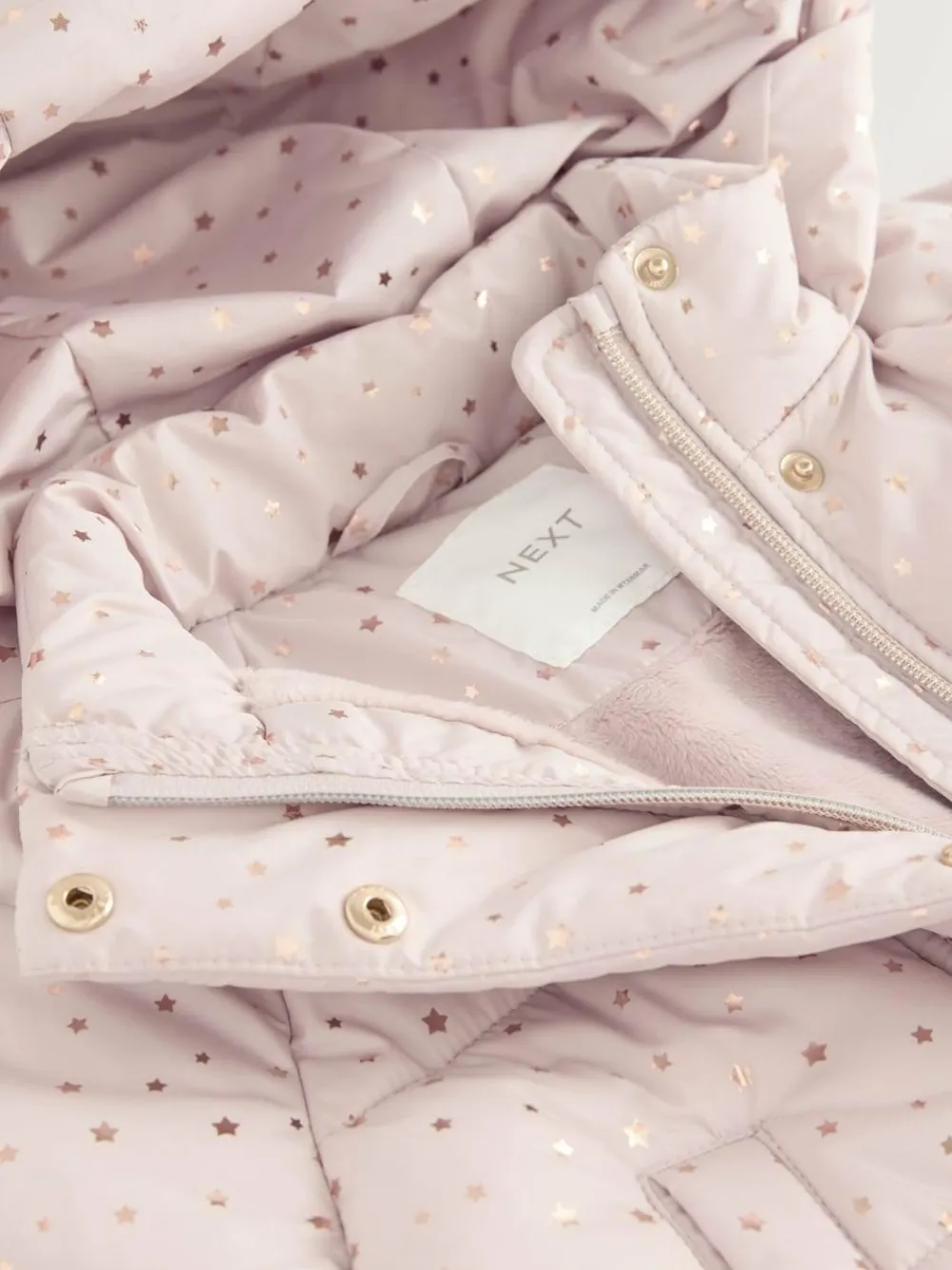 Next Shower Resistant Padded Coat With Frill Hem (3mths-7yrs)^ Baby Winter Clothing|Coats, Jackets & Pramsuits