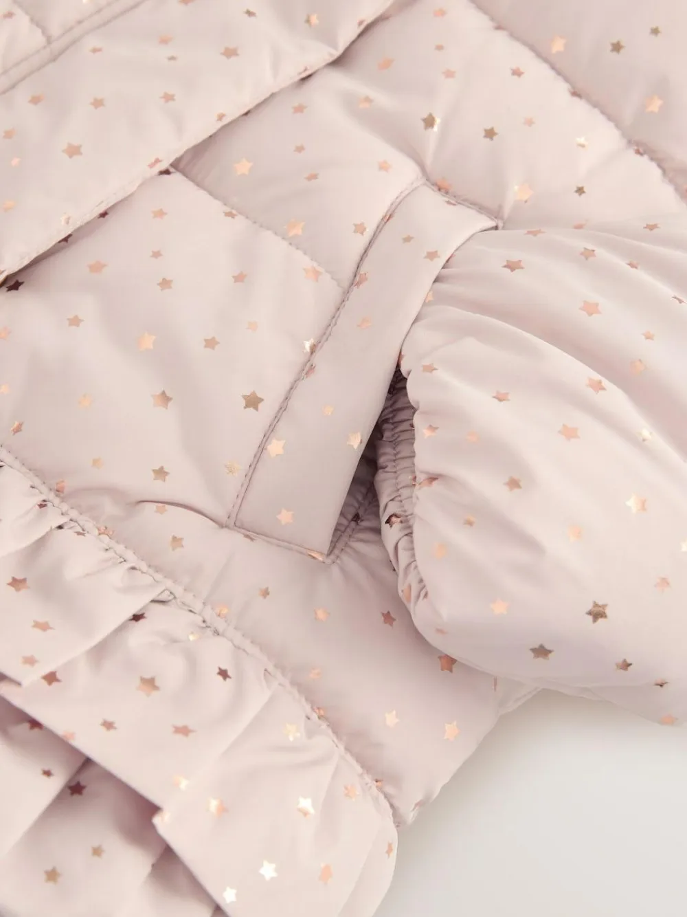 Next Shower Resistant Padded Coat With Frill Hem (3mths-7yrs)^ Baby Winter Clothing|Coats, Jackets & Pramsuits