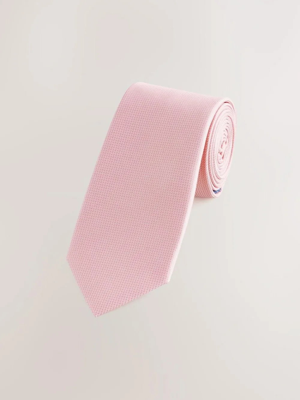 Online Next Pink Slim Textured Tie