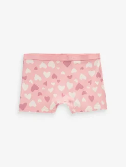 Sale Next Pink Stampy Short Briefs 5 Pack (2-16yrs)