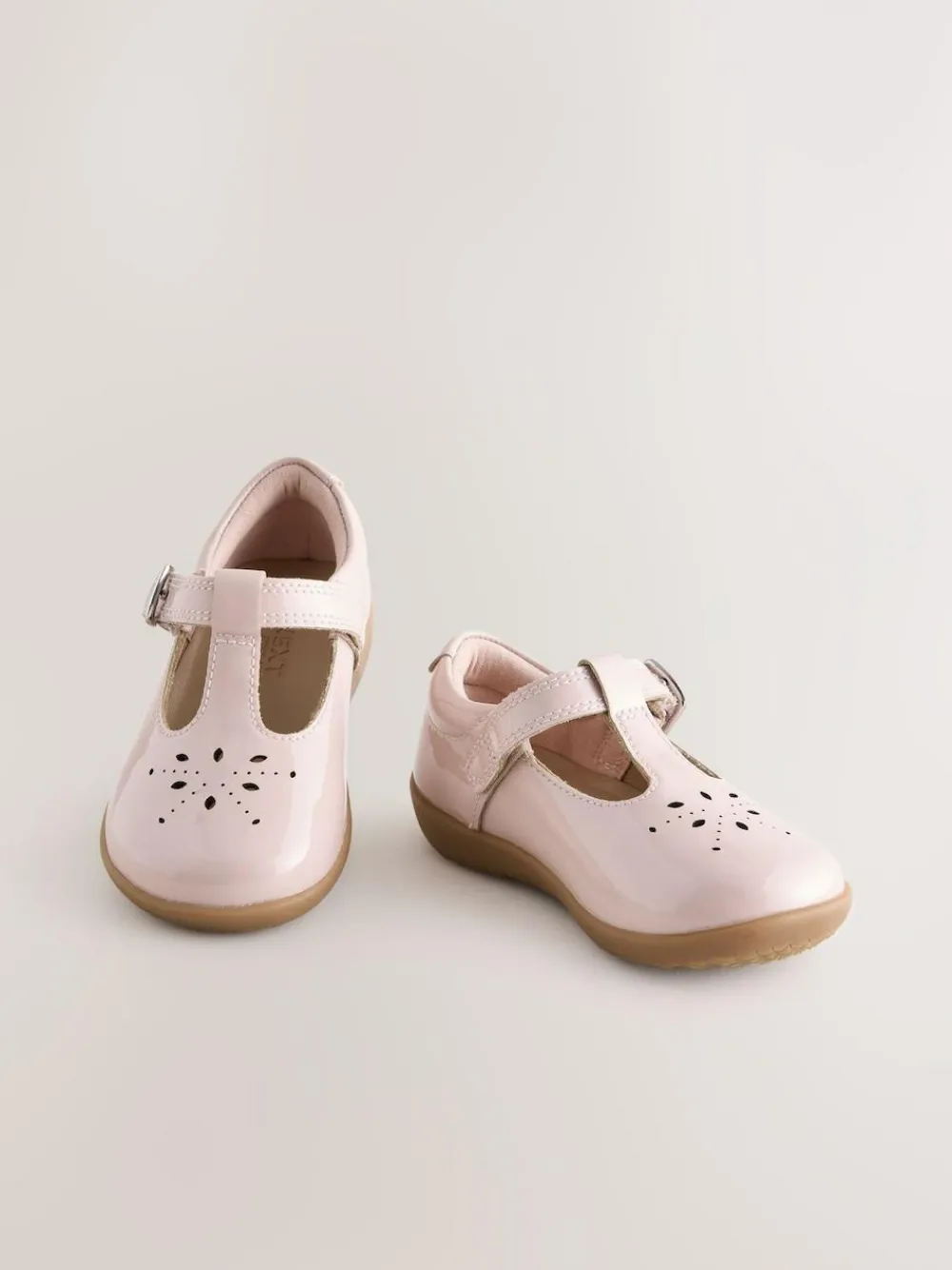 Next Standard Fit (F) First Walker T-Bar Touch Fastening Shoes^ Shoes|First Shoes