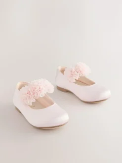 Next Standard Fit (F) Satin Flower Girl Occasion Mary Jane Shoes^ Occasionwear|Shoes
