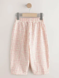 Next Embellished Barrel Trousers (3mths-7yrs) Pink Strawberry