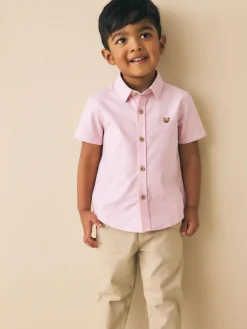 Next Short Sleeve Long Sleeve Oxford Shirt (3mths-7yrs)^BOY Shirts|Suits & Vest