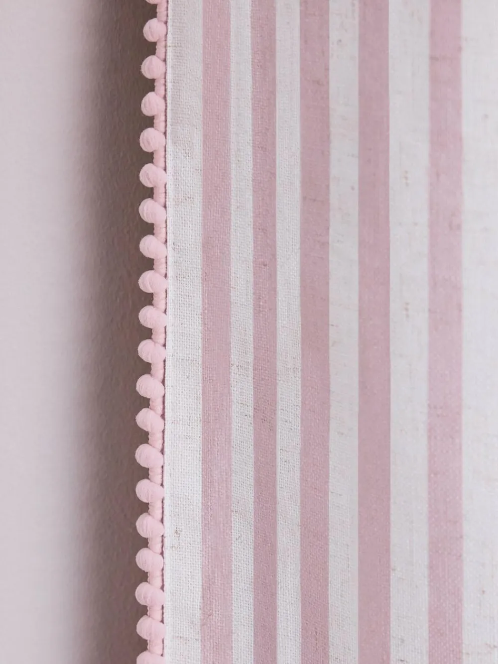 Next Pink Stripe Eyelet Blackout Curtains^ Curtains & Blinds