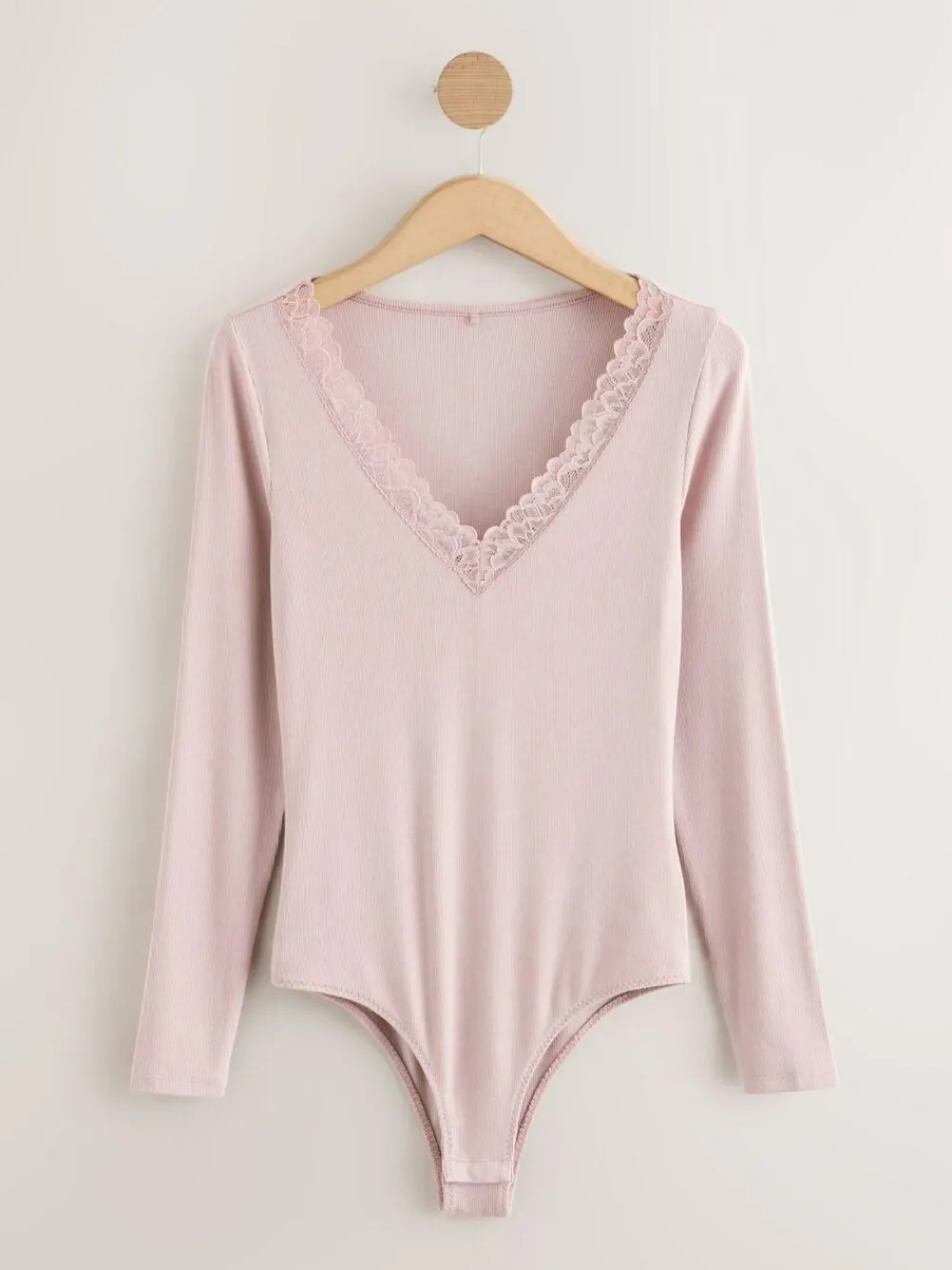 Next Thermal Base Layer Lace Trim Bodysuit^Women Thermals