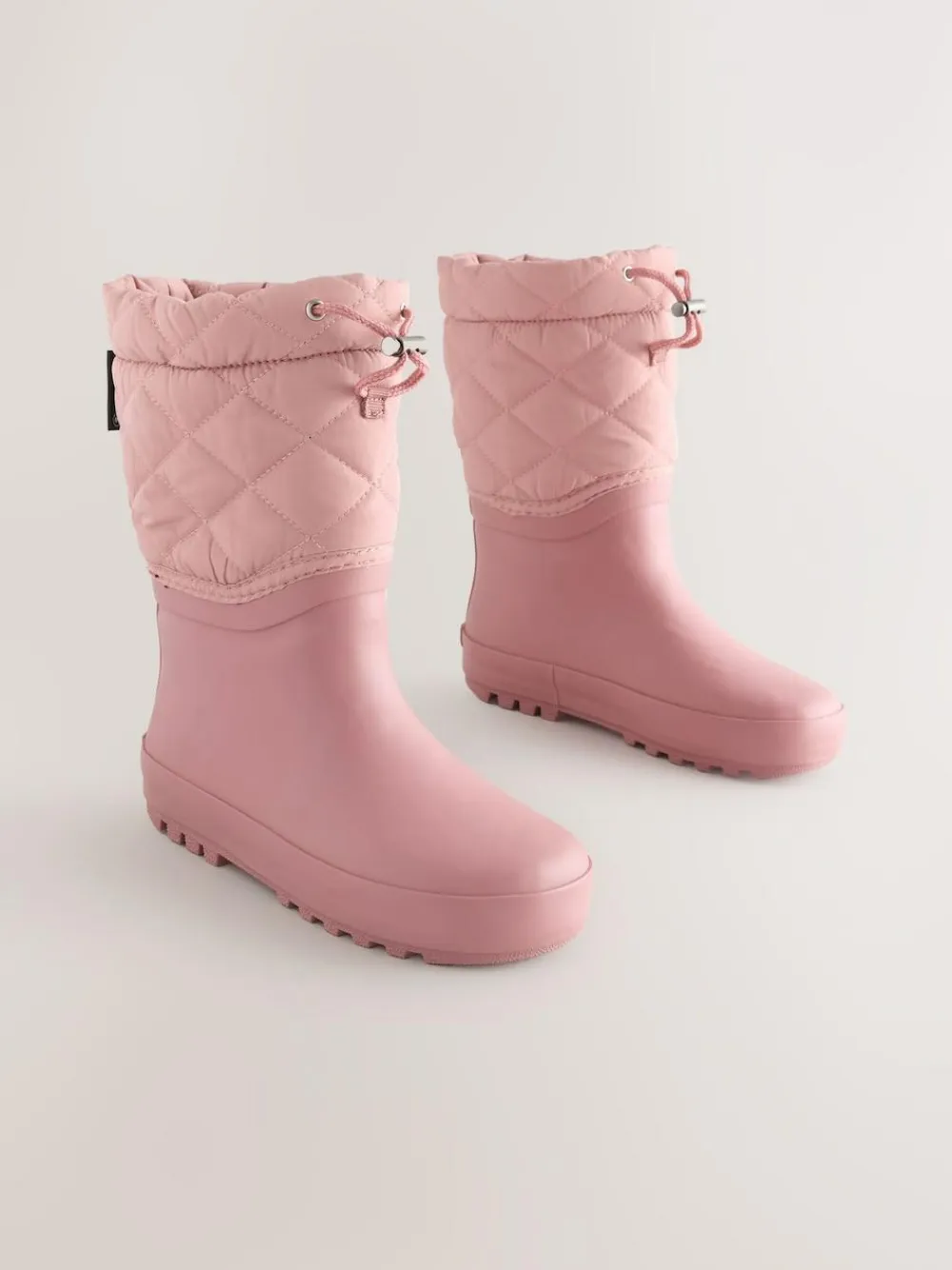 New Next Pink Thinsulate Lined Cuff Wellies