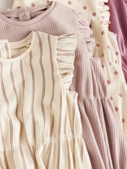 Next Frill Shoulder Baby Rompers 4 Pack^ Sets & Co-Ords|Sets & Co-Ords