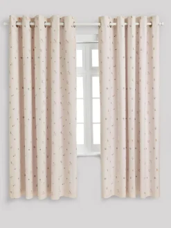 Outlet Next Pink Unicorn Castle Eyelet Blackout Curtains