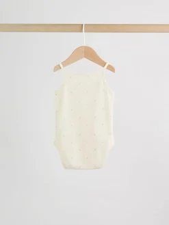 Next Pink Vest Baby Bodysuits 5 Pack^ Bodysuits & Vests|Vests