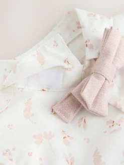 Next Pink Waistcoat, Shirt, Shorts & Tie Set (3mths-9yrs)^BOY Sets & Outfits|Sweatshirts & Hoodies