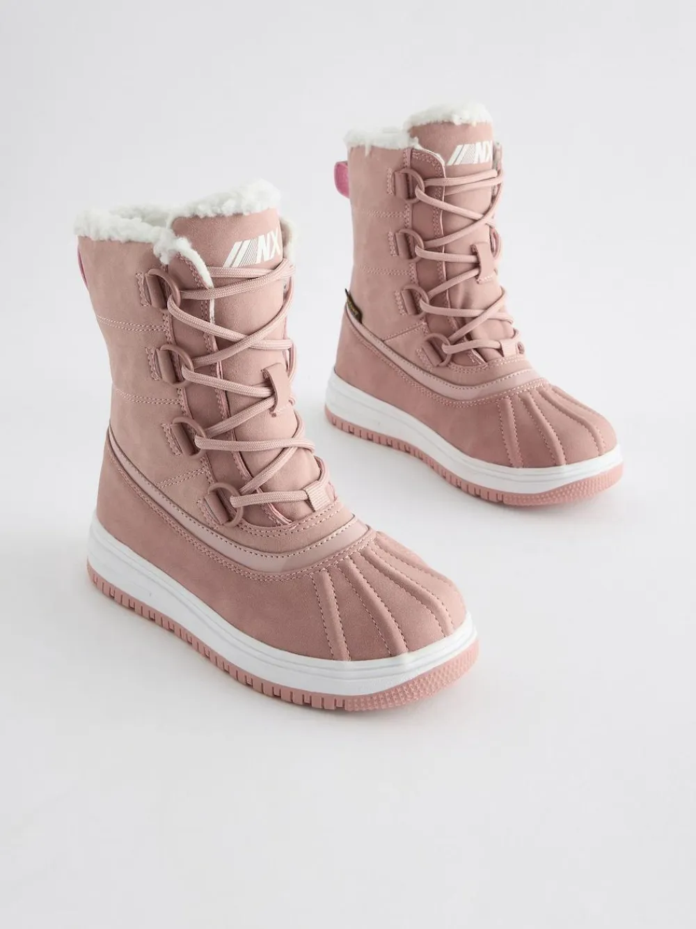 Next Pink Waterproof Thinsulate Lined Snowboots^ Boots