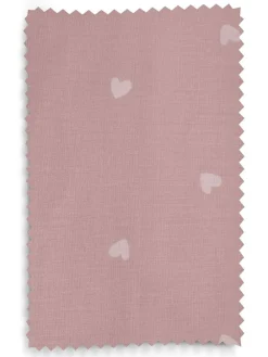 Next Pink Wave Edge Heart Eyelet Blackout Curtains^ Curtains & Blinds