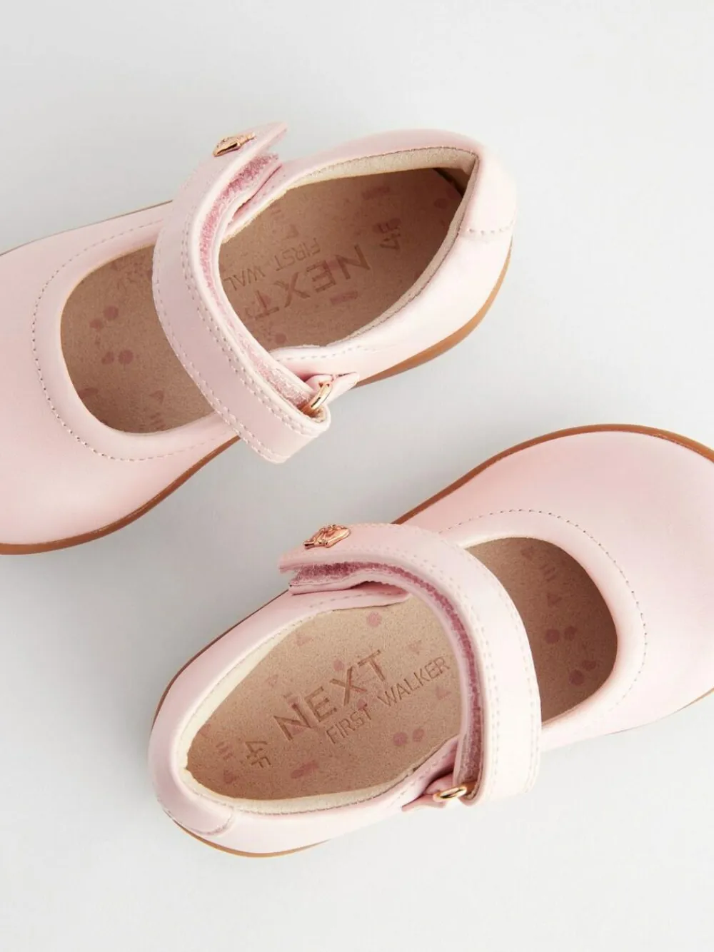 Next Wide Fit (G) First Walker Mary Jane Shoes^ First Shoes