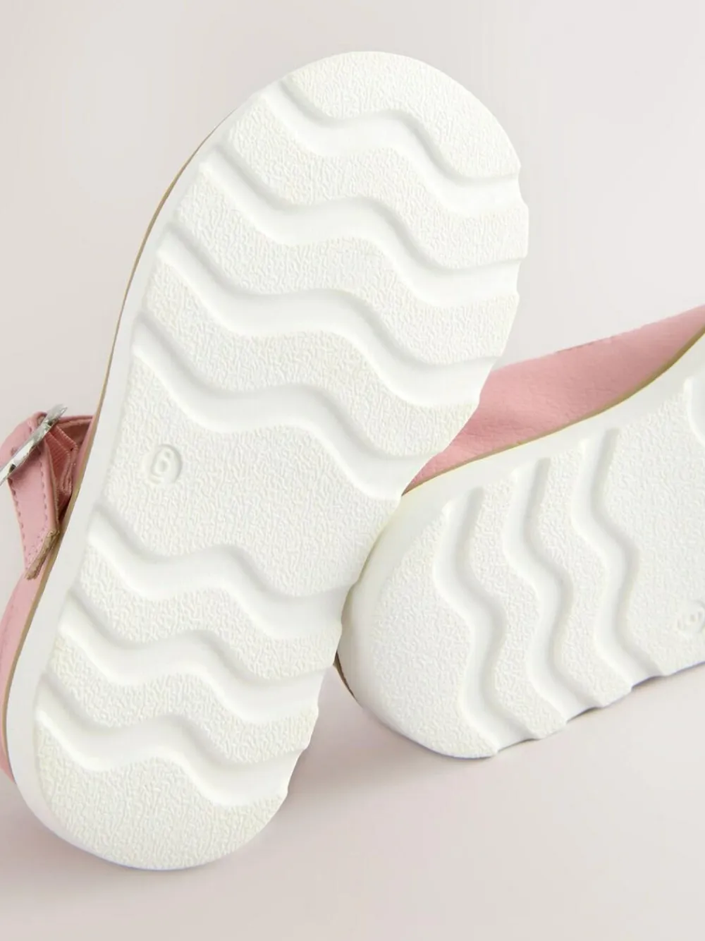 New Next Wide Fit (G) T-Bar Shoes Pink