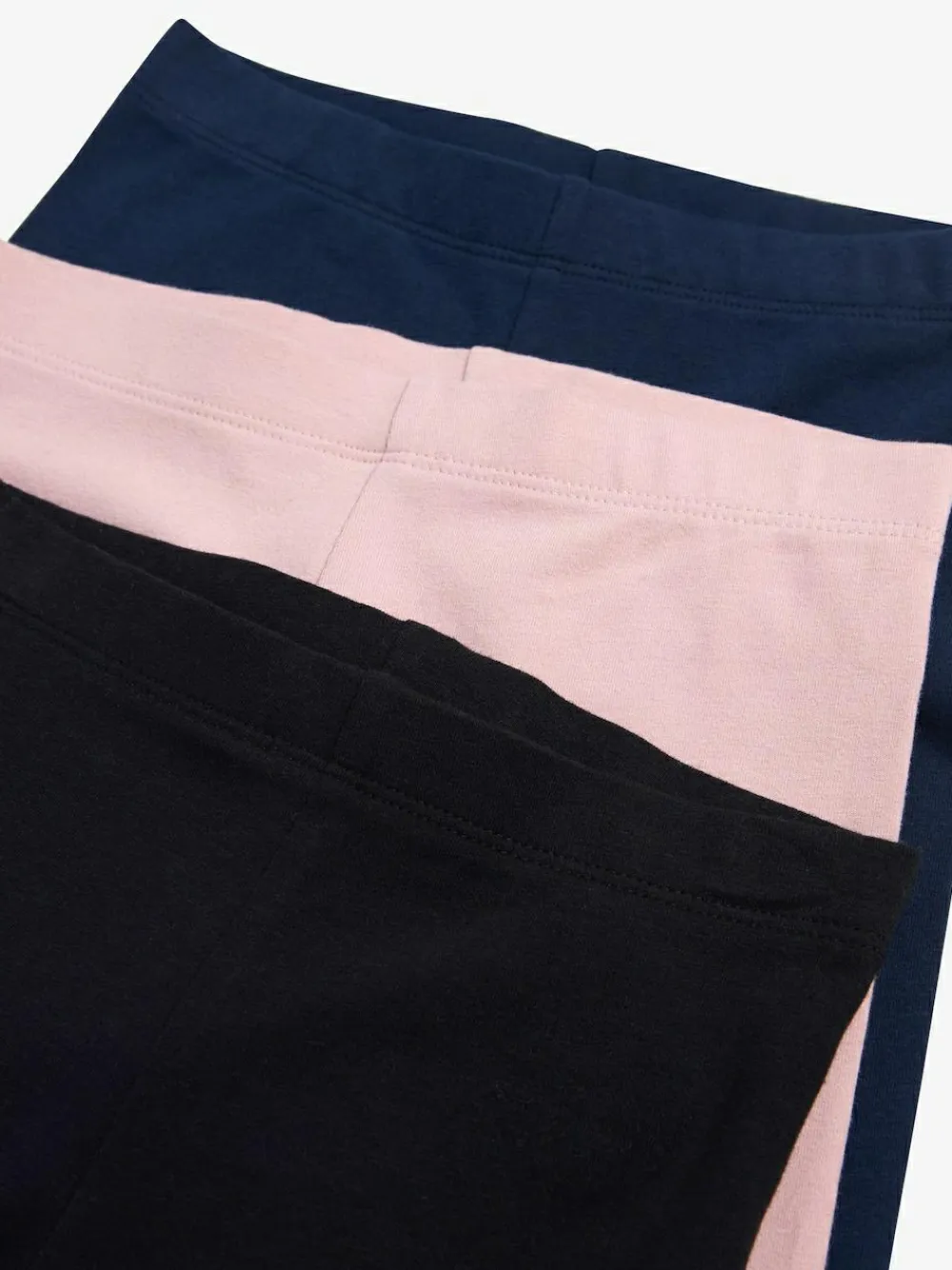 Sale Next Pink/Black/Navy Regular Fit Leggings 3 Pack (3-16yrs)