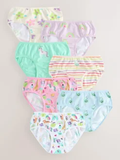 Clearance Next Pink/Blue Briefs 7 Pack (1.5-12yrs)