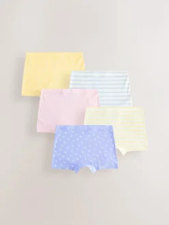 Online Next Short Briefs 5 Pack (2-16yrs) Pink/Blue