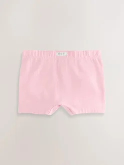 Next Pink/Blue Soft Touch Short Briefs 5 Pack (2-16yrs)^ Underwear