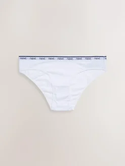 Next Bikini Cotton Logo Knickers 4 Pack^Women Panties|All Lingerie