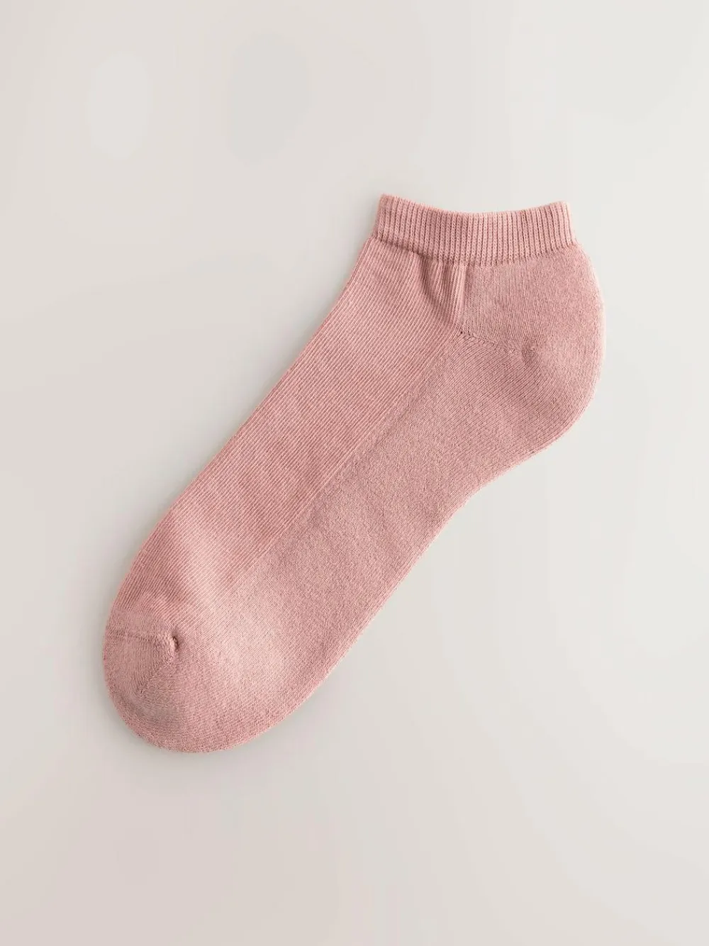 Discount Next Cushion Sole Trainer Socks 4 Pack Pink/Blue/Neutral