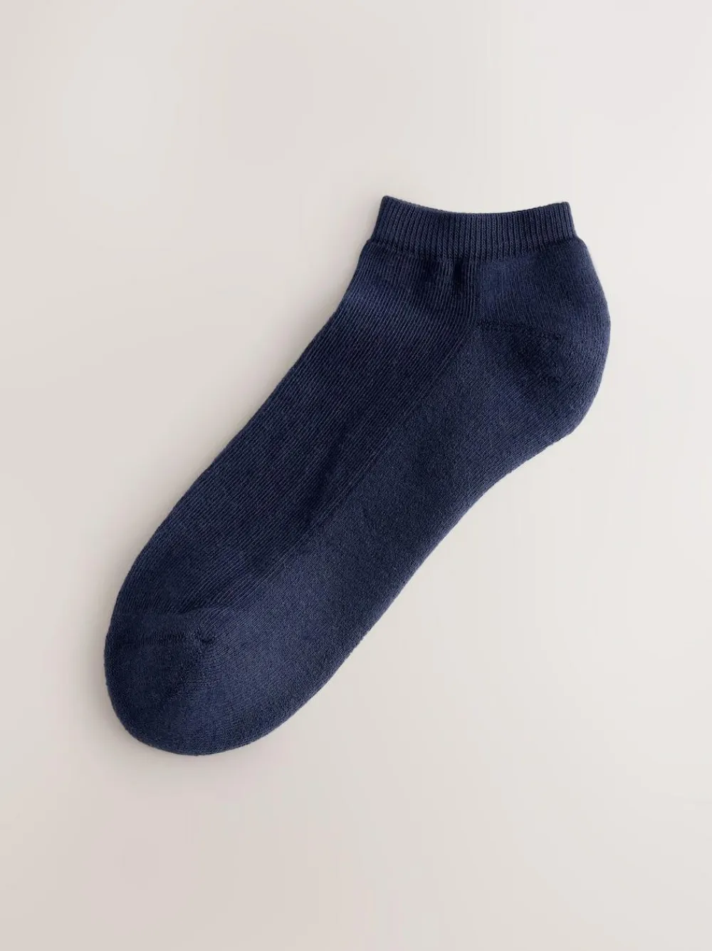 Discount Next Cushion Sole Trainer Socks 4 Pack Pink/Blue/Neutral