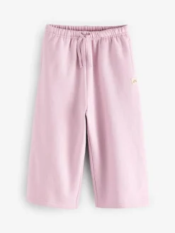 Discount Next Wide Leg Joggers 3 Pack (3mths-7yrs) Pink/Blue/Oatmeal