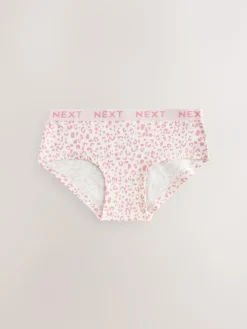 New Next Pink/Cream Hipsters Briefs 7 Pack (2-16yrs)