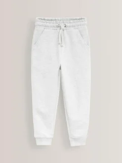 Online Next 3 Pack Soft Jersey Regular Fit Joggers (3-16yrs) Pink/Grey/Black