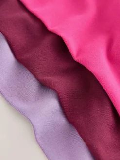 Next Pink/Lilac/Berry Regular Fit Leggings 3 Pack (3-16yrs)^ Pants & Leggings|Pants & Leggings