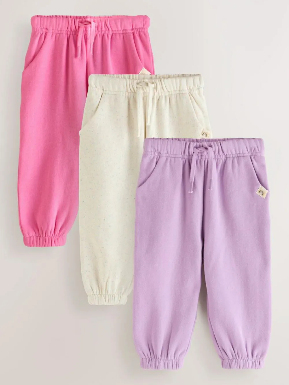 Next 3 Pack Joggers Set (3mths-7yrs)^ Baby Girls|Pants & Leggings