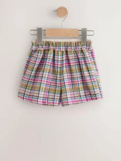 New Next Pink/Mink Check Skirt and Tights Set (3mths-7yrs)