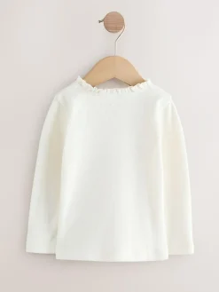 Next Long Sleeve Embroidered Tops (3mths-7yrs)^ T-Shirts