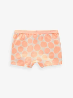 Best Next Short Briefs 5 Pack (2-16yrs) Pink/Orange